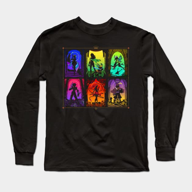 Odin Sphere Silhouettes Long Sleeve T-Shirt by norinoko